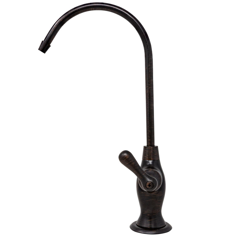 Metpure Non-airgap NSF Certified RO Faucet Reverse Osmosis Drinking Water Filtration System Water Dispenser Spout (Venetian Bronze). Vase Style with Faucet Wrench. Venetian Bronze