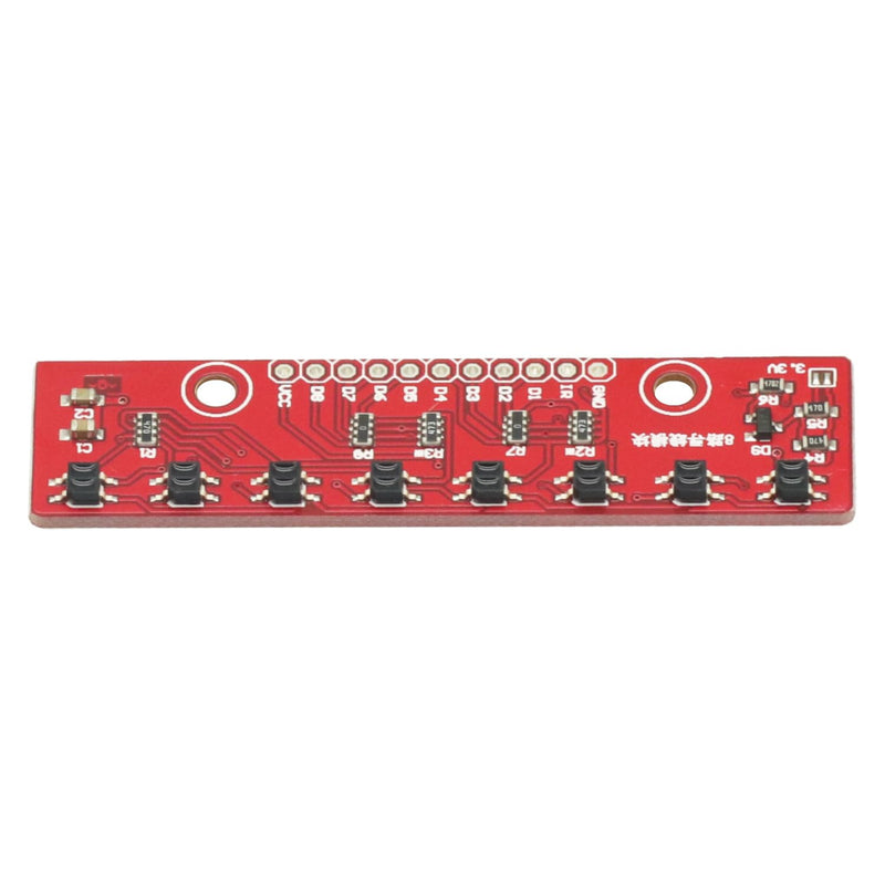 [Australia - AusPower] - 2Pcs 8 Channel IR Tracking Sensor Module 8 CH Infrared Line Track Trace Detect Detection Board DIY Detector for Arduino Smart Car 