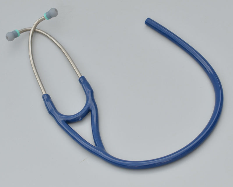 [Australia - AusPower] - Replacement Tube (Dual Lumen binaurals) fits All Leading Brand Single-Head Cardiology Stethoscopes T72 Blue 