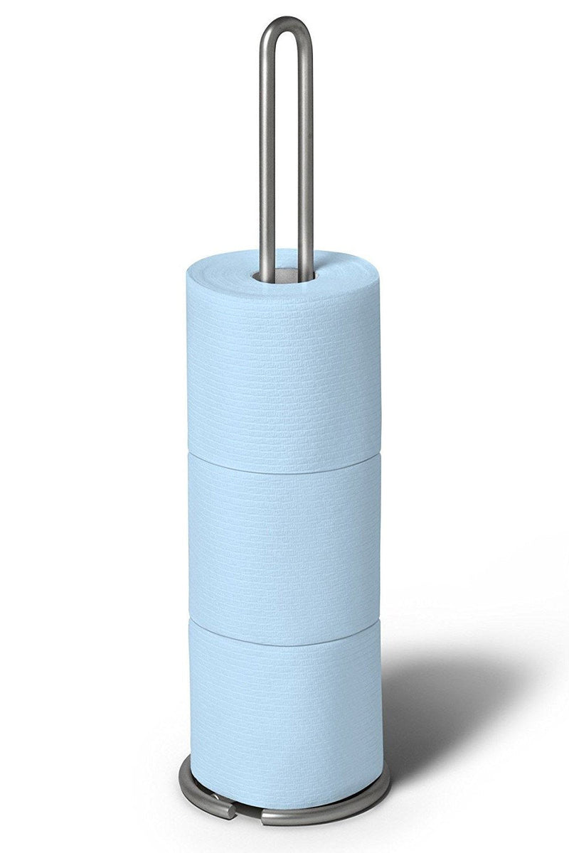 Spectrum Diversified Euro Toilet Tissue Reserve, Toilet Paper Holder, Toilet Roll Holder, Satin Nickel