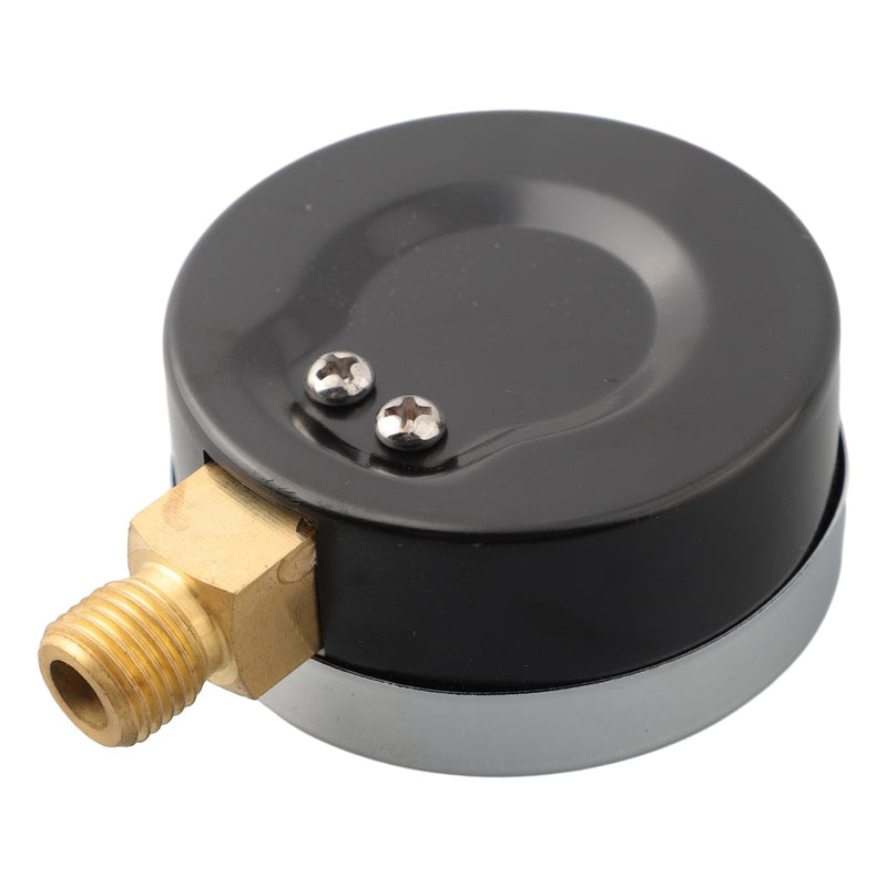 [Australia - AusPower] - Temperature Manometer, Input 120 °C, Thermomanometer, Temperature Manometer, G1/4 Thread, 0-10 Bar 