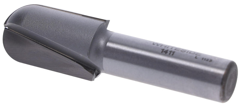 Whiteside Router Bits 1411 Round Nose Bit with 3/8-Inch Radius, 3/4-Inch Cutting Diameter and 1-1/4-Inch Cutting Length
