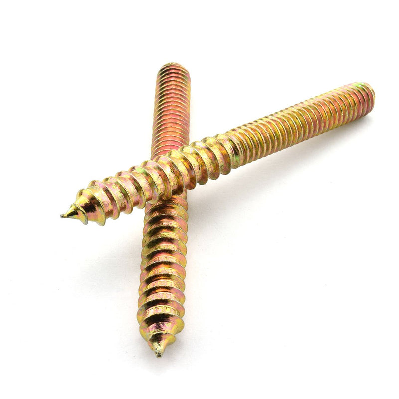[Australia - AusPower] - 8 Pack 5/16-18 x 3 Inch Hanger Bolts Double Headed Bolts Self-Tapping Screw Inch Hanger Bolts for Furniture 5/16-18" x 3" 