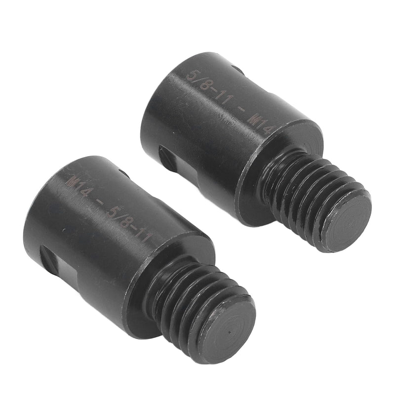 [Australia - AusPower] - ZAWELIYO 2 Piece Threaded Adapter, Stable Connection for Power Tools, Highly Compatible with Various Bits, Alloy Steel, 5/8 Inch to M14 and M14 to 5/8 Inch 