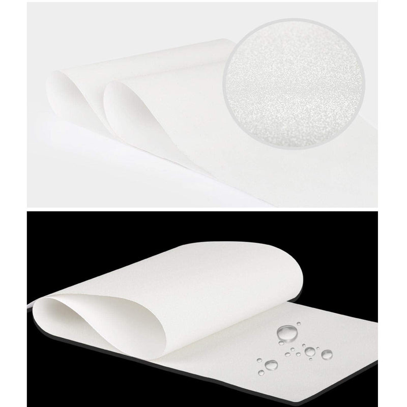 ZUEXT 9" x 33" Clear Skateboard Grip Tape Sheet 2 Pack, Bubble Free Waterproof Scooter Grip Tape, Longboard Griptape, Sandpaper for Rollerboard Stairs Pedal Wheelchair Steps (84x23cm) 9"x33"
