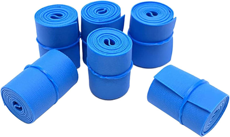 [Australia - AusPower] - 10 Rolls Blue Disposable-Tourniquets Elastic-TPE Tourniquets Latex-Free Tourniquets Tourniquets for Outdoor Sports 10-roll Disposable-Tourniquet Medical-Emergency-Tourniquet for Outdoor 
