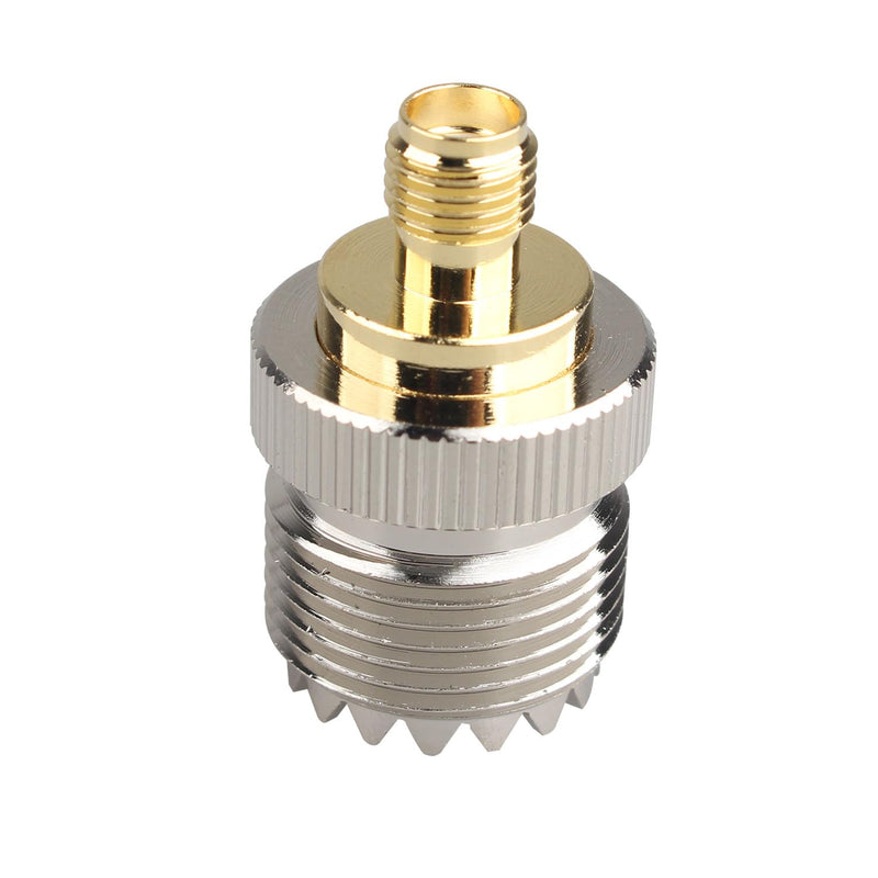 [Australia - AusPower] - Futheda SMA Female to UHF PL-259 Female SMA to PL259 Adapter SO239 Male to SMA Male Converter SMA Coaxial Plug Compatible with CB Radio Antenna SO239 Male to SMA Male Pack of 2 