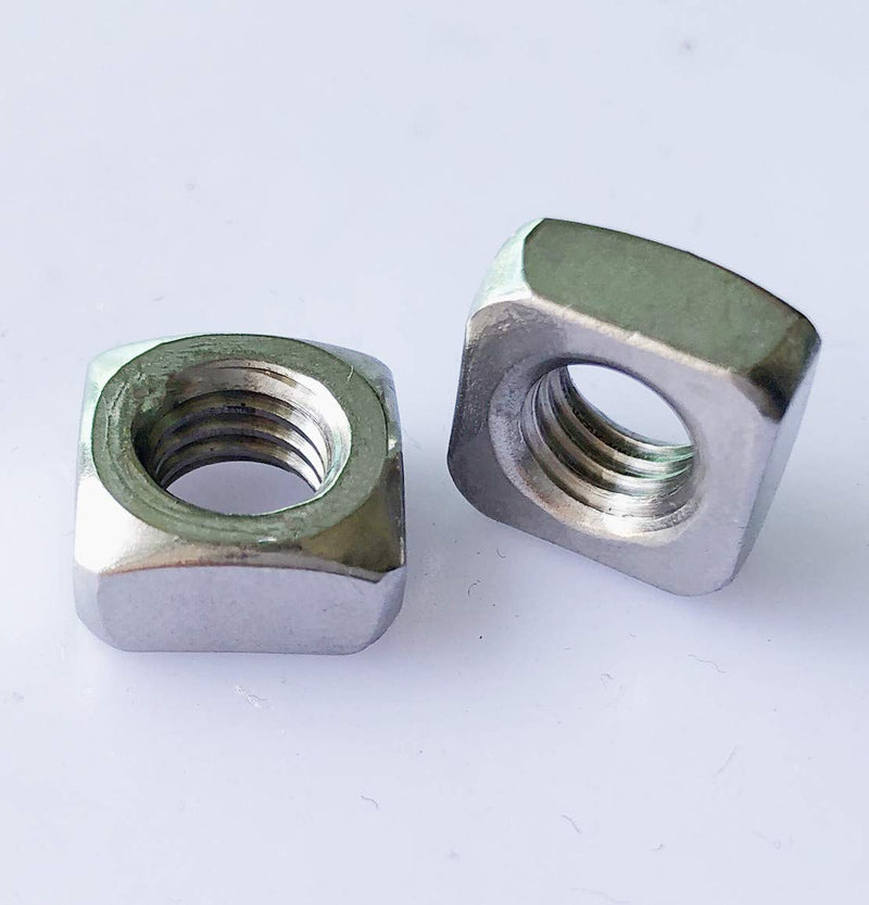 [Australia - AusPower] - 100pcs M4 Metric Square Nuts 18-8 (304) Stainless Steel Fastener 100 