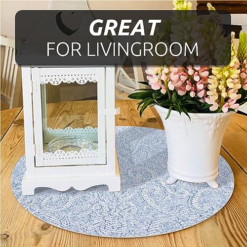 FIFTY FEET 12X480 Inch Shelf Liner with Scissor & Tape Measure for Kitchen Cabinets, PVC Drawer Liner for Dresser Non-Slip Bathroom, Non-Adhesive Cabinet Liner Washable (Pale Blue) Pale Blue 12"W x 480"L