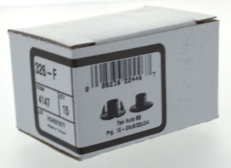 [Australia - AusPower] - Hillman 4147 10-24 x 9/32 x 3/4 in. Stainless Steel Pronged Tee Nut (15-Pack) 