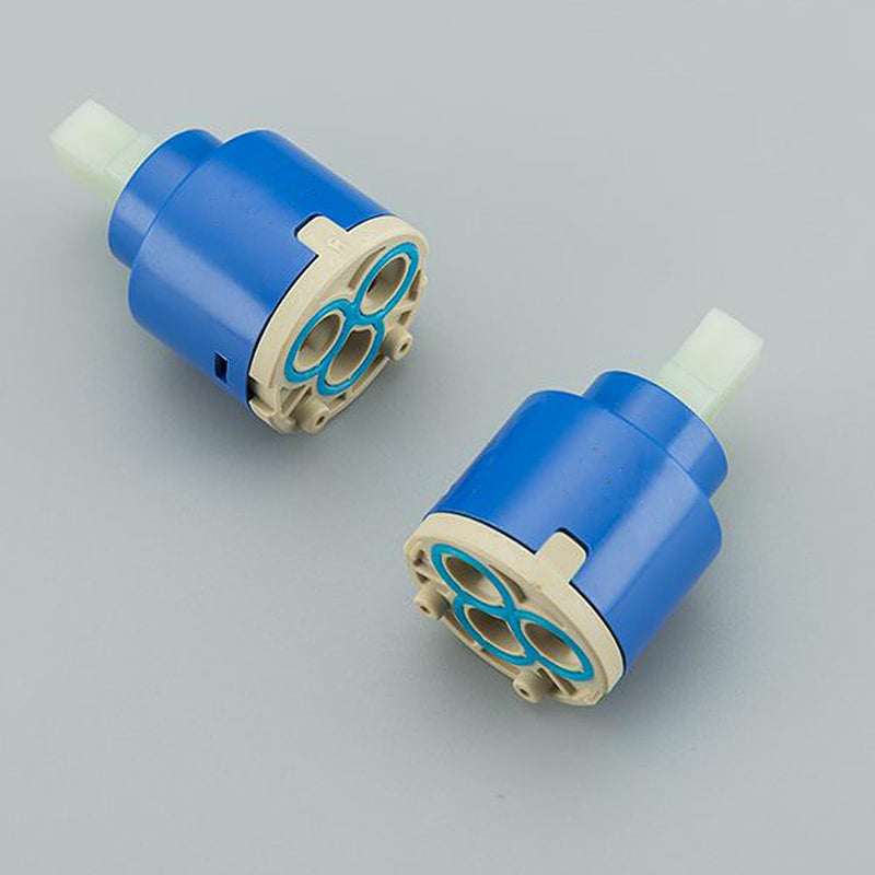 [Australia - AusPower] - 2 Tap Cartridge, Ceramic Cartridge 35 mm, Cartridge 35 mm for Blanco, Mellbree, Ceramic Tap Cartridge for Kitchen Taps, Tap Cartridge, Replacement Cartridge Single Lever Mixer Tap 