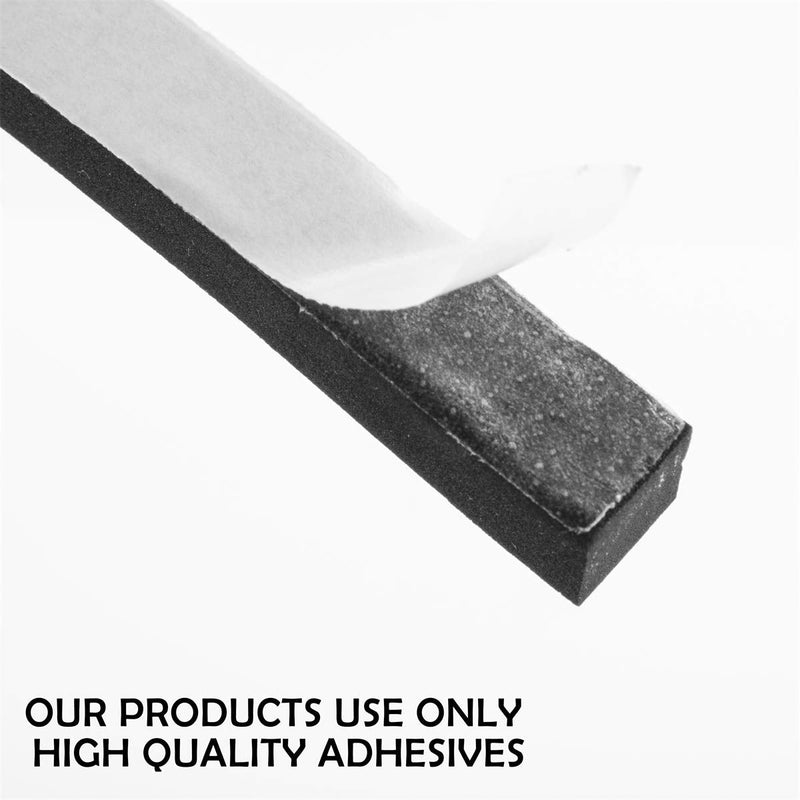 [Australia - AusPower] - Adhesive Foam Tape-1 Roll, 1 Inch Wide x 1/16 Inch Thick,1.5mm Close Cell Foam Rubber Weather Stripping Tape Seal for Doors Insulation, Total 33 Feet Long 1in * 1/16in *33FT 