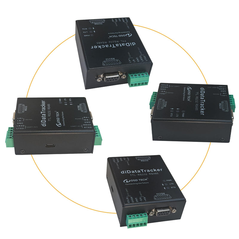 DSD TECH diDatatracker RS232 RS485 TTL Insulated Protocol Analyzer Windows Mac Linux