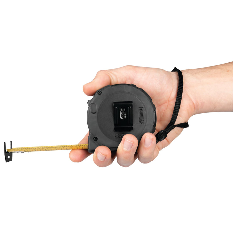 [Australia - AusPower] - Performance Tool W5055 Rubber Coated Tape Measure - High Accuracy, Extra-Wide Thumb Release, and Dual-Sided End Hook for Easy Measurements Heavy-Duty 10.1 m 