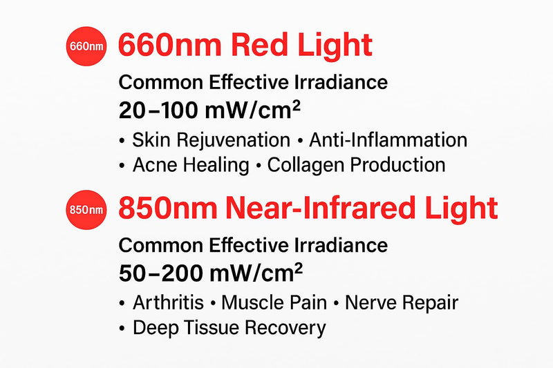 [Australia - AusPower] - High-Precision LED Phototherapy Light Meter – Accurately Measures 660nm Red Light and 850nm Near-Infrared (NIR) Irradiance 