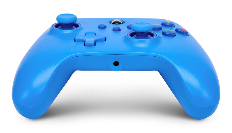 [Australia - AusPower] - PowerA Wired Controller for Xbox Series X|S - Blue, gamepad, video game/gaming controller, works with Xbox One, Officially Licensed 
