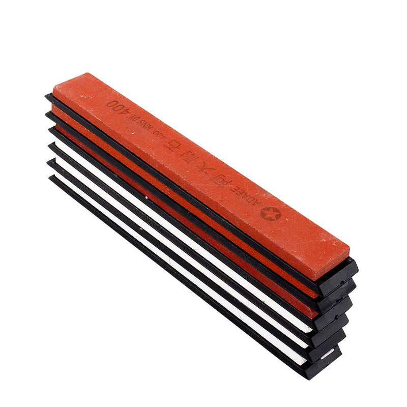 [Australia - AusPower] - Hilitand Sharpening Stones, 6-Piece Whetstone Set Whetstone Polishing Sharpener Whetstone 180# 400# 800# 1500# 2000# 3000# 3000 