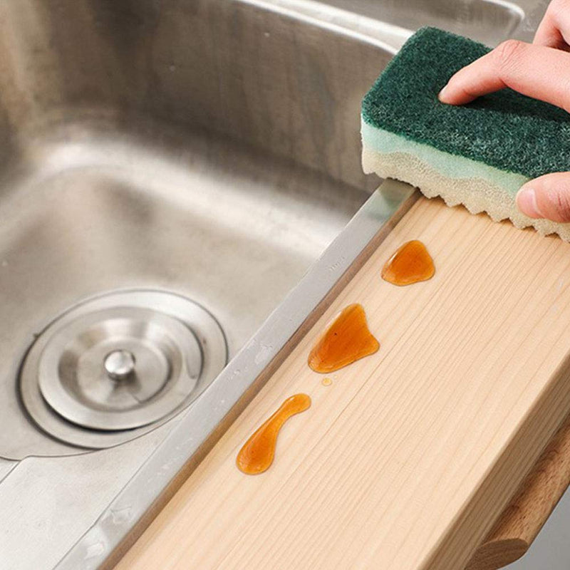 Caulk Tape Clear 1.96 Inch x 33 Feet, Waterproof, Self Adhesive, Anti-Grease, PMMA Sealing Caulking Strip for Kitchen Sink Bathtub Bathroom Shower Toilet 1.96 Inch Width x 33 Feet Length