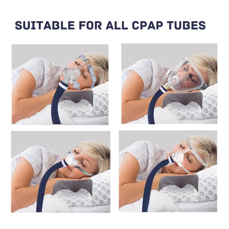 [Australia - AusPower] - CPAP Hose Cover 6ft CPAP Mask Tube Protector CPAP Hose Cover Soft Fleece Hose Insulator with Zip for Most CPAP Hoses 