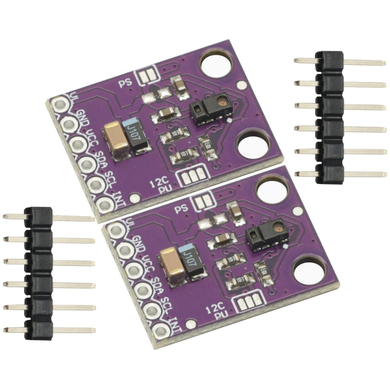 [Australia - AusPower] - 2Pcs APDS9960 Proximity Sensor Detection and Non-Contact Gesture Detection RGB Gesture Sensor APDS9960 Ambient Light 