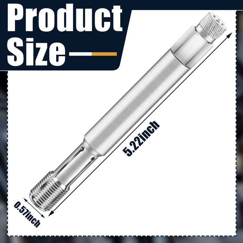 [Australia - AusPower] - 14 mm Back Tap Spark Plug Thread Repair Tool Limited Access Spark Plug Thread Spark Plug Thread Repair Kit, 5.22 x 0.57 Inch 