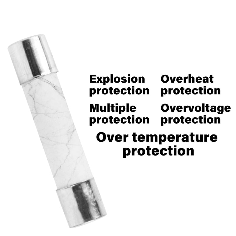 [Australia - AusPower] - Fuses Replacements for Generac Replaces for 10000005117 6.3A 250VAC 5MMX20MM 6.3 AMP (6-Pack) 