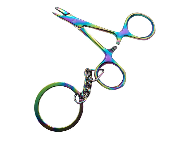 [Australia - AusPower] - Bundle of Mayo Hegar Needle Holder Hemostat Mayo Hegar Mosquito Forceps Keychain 