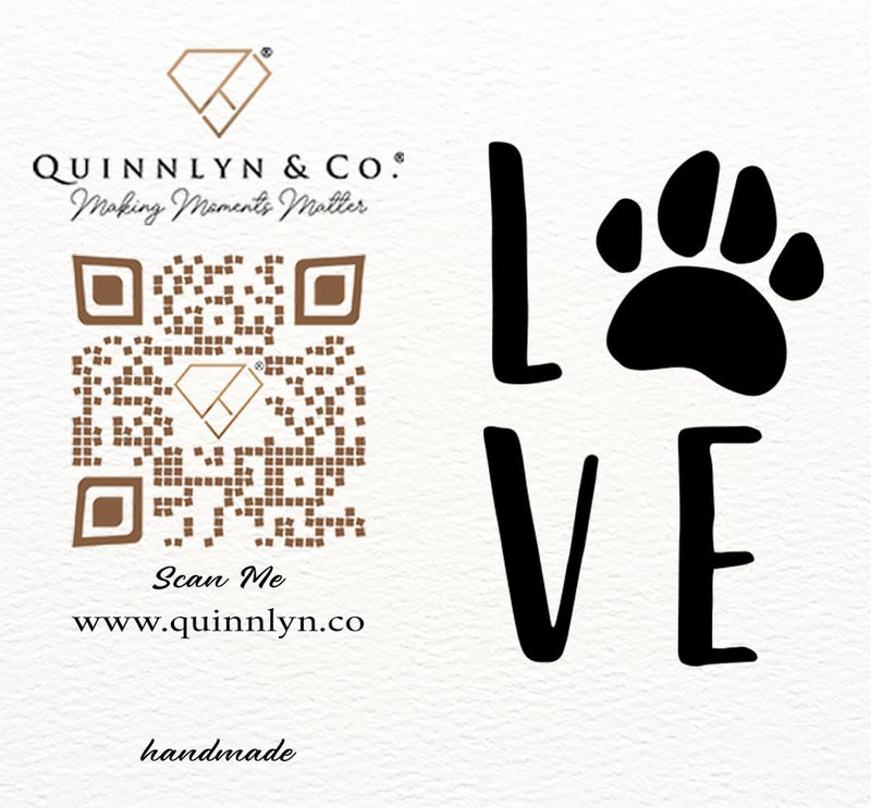 [Australia - AusPower] - QUINNLYN & CO. Love Paw Stethoscope Charm - Express Your Passion for Animals with this Adorable Accessory, RN Nurse Charms 