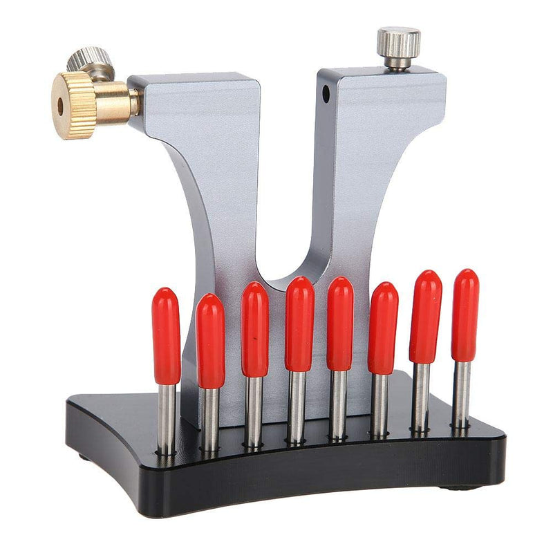 [Australia - AusPower] - Taidda Damaged Screw Extractor, Practical Stainless Steel 8 Pins Damaged Screw Extractor Broken Screw Remover Tool for Watch Makers 