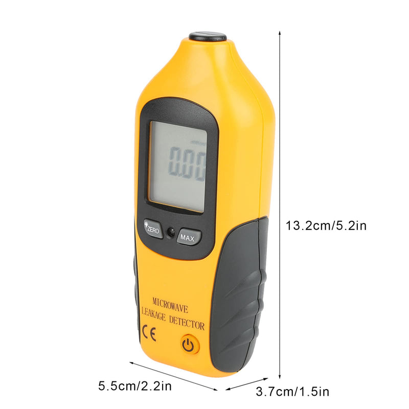 [Australia - AusPower] - Radiation Meter Tester Household Microwave Detector, High Smart EMF Detector Dosimeter Tester Counter with Digital LCD Display and Alarm Function 