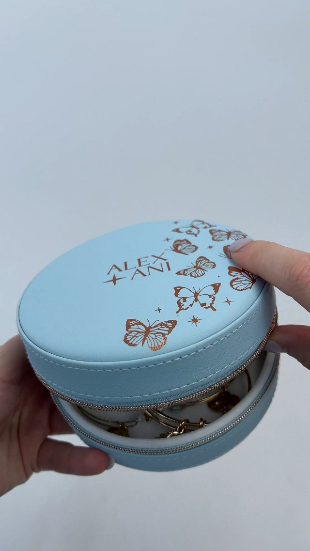Alex and Ani Butterfly Jewelry Case