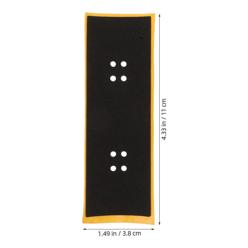 SUPVOX Finger Skateboards Tape 12 Pack Mini Skateboard Grip Tape Replacement with Strong Adhesive for Fingerboard Parts and Tiny Skateboards Accessories 4.33X1.49In