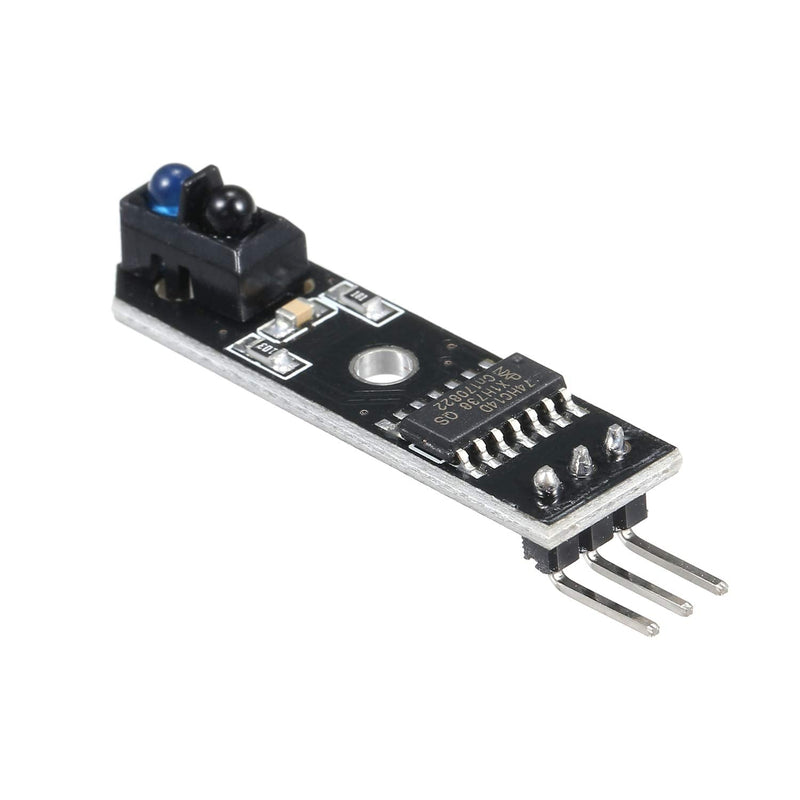 Hailege 5pcs TCRT5000 5V 1-Way Tracing Module Intelligent Car Infrared Tracking Probe Tracing Sensor