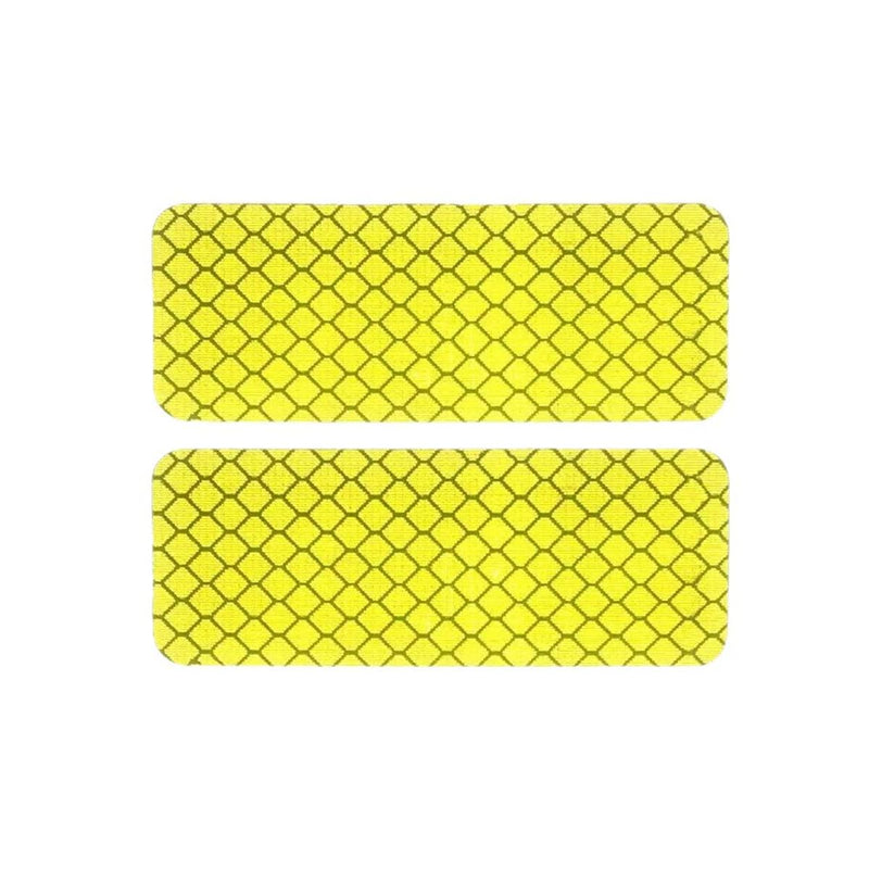 Reflective Stickers, 100 Pcs, 5 Colors Self-Adhesive Reflective Strip Set,Multi Purpose Reflective Tape for Outdoor Nighttime Visibility, Apparel, Trailer, Truck, Bike,etc