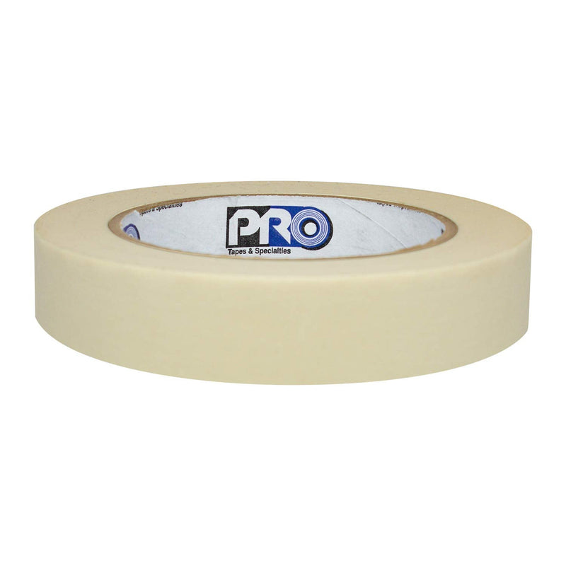ProTapes Pro 795 Crepe Paper General Purpose Masking Tape, 60 yds Length x 1" Width, Tan (Pack of 1) 1" (Pack of 1)