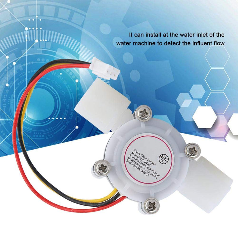 [Australia - AusPower] - Water Sensor, YF-S402 0.3-6L 2 Water Sensor Control Meter G1 / 4 for Water Cooler Liquid Level Sensor 