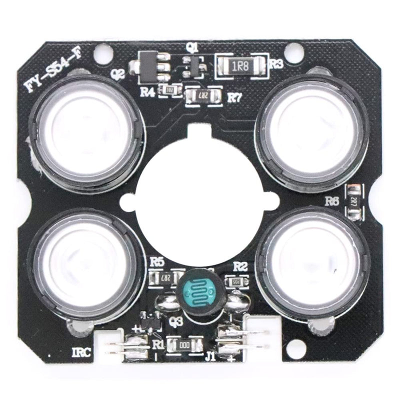 850nm Infrared LED Array Board IR Lighting with IR Range up to 30M for All Kinds of Camera Modules Power DC 12V