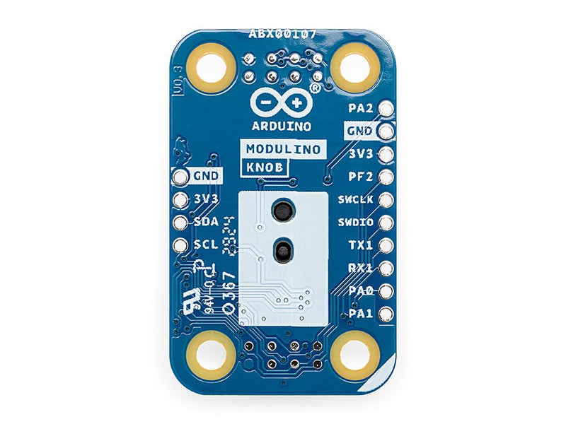 [Australia - AusPower] - Arduino Modulino Knob [ABX00107] – Rotary Encoder with Push Button for Precise Control in Arduino & IoT Projects 