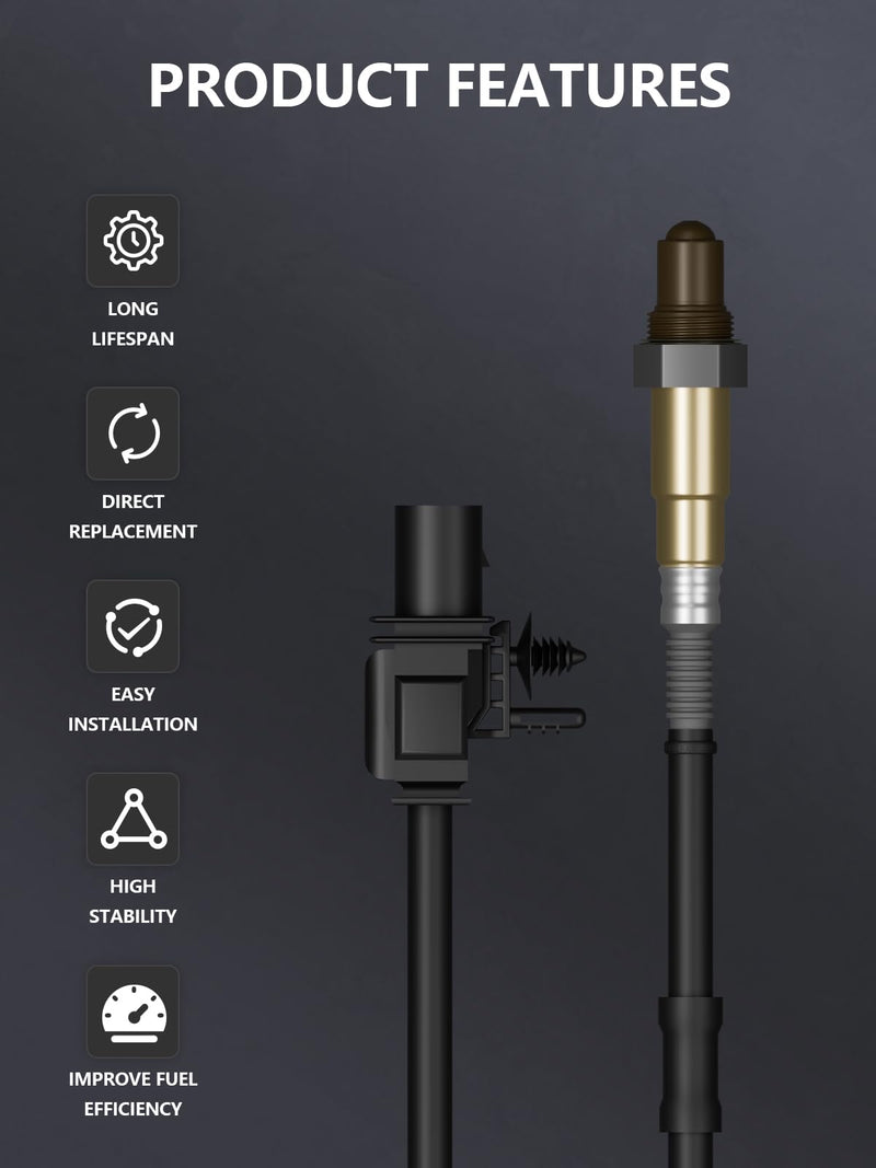 [Australia - AusPower] - Marsflex O2 Oxygen Sensor 234-5107 Upstream fit for Ford F150 Expedition Transit 150/250/ 350, Kia Soul, Audi A3 TT, Volkswagen VW CC Eos Jetta Passat GTI, Hyundai Porsche Lincoln Replace 250-25035 