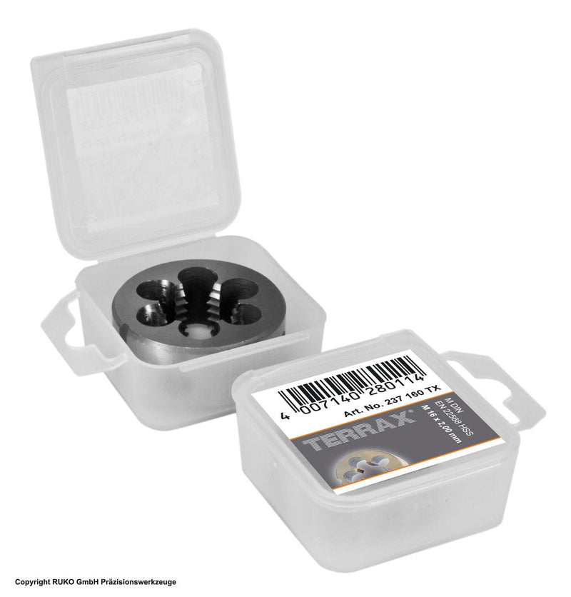 [Australia - AusPower] - Ruko 22568 Terrax Thread Cutting Die DIN Ground M16 