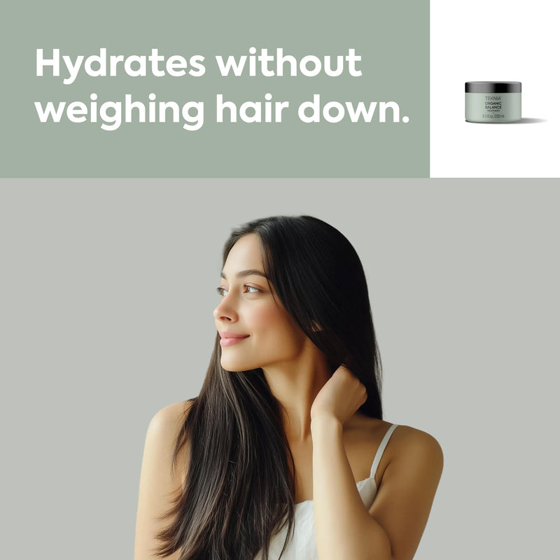 LAKMÉ Teknia Organic Balance Treatment, Hydrating Hair Mask, Deep Moisture Hair Treatment, 8.5 Fl Oz