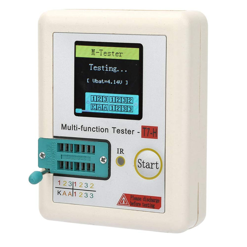 [Australia - AusPower] - Transistor Tester - Multifunction Test for TFT Transistor, Diode, Triode with TFT Graphic Display 