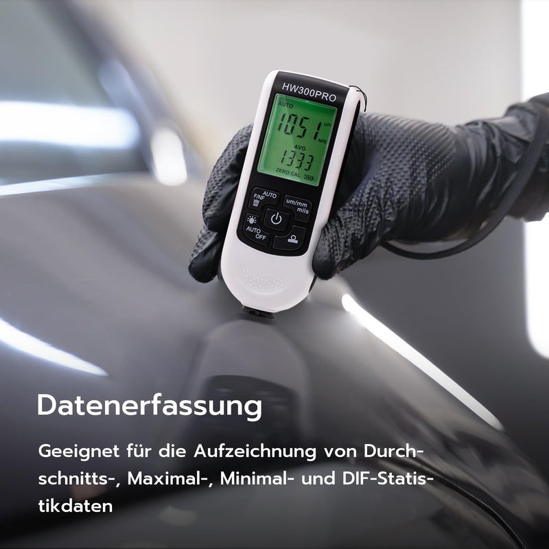 [Australia - AusPower] - Mcbazel Digital Coating Thickness Gauge, Paint Thickness Gauge, Car Paint Gauge, Measuring Range 0 to 2000um 