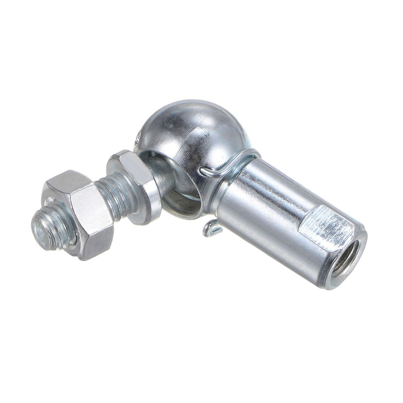 [Australia - AusPower] - uxcell 4pcs CS13 M8 Angle Ball Joint, M8x1.25 Right Hand Thread, A3-Steel Self-lubricating Ball Socket End Fitting 