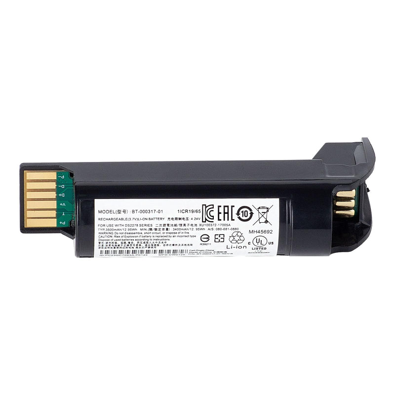 Battery for Zebra DS2278 DS2208 DS22 CR2278 Handheld Barcode Scanner BTRY-DS22EAB0E-00 BT-000317-01 3.7V 3500mAh Li-ion