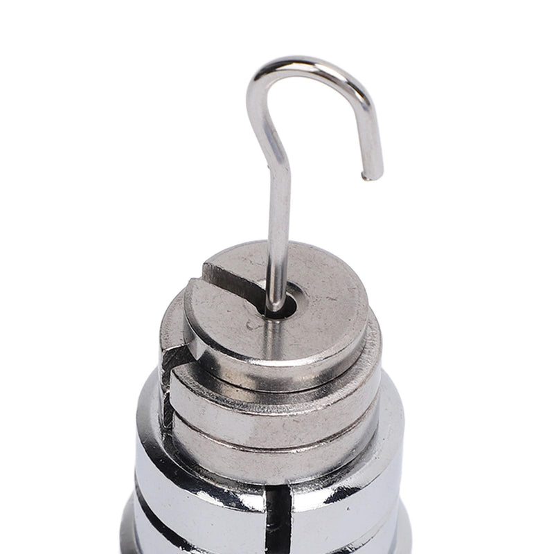 [Australia - AusPower] - Precision Steel Slotted Mass Set 200g 50g 20g 10g with Metal Hanger Lab Calibration Weights Educational Tools 