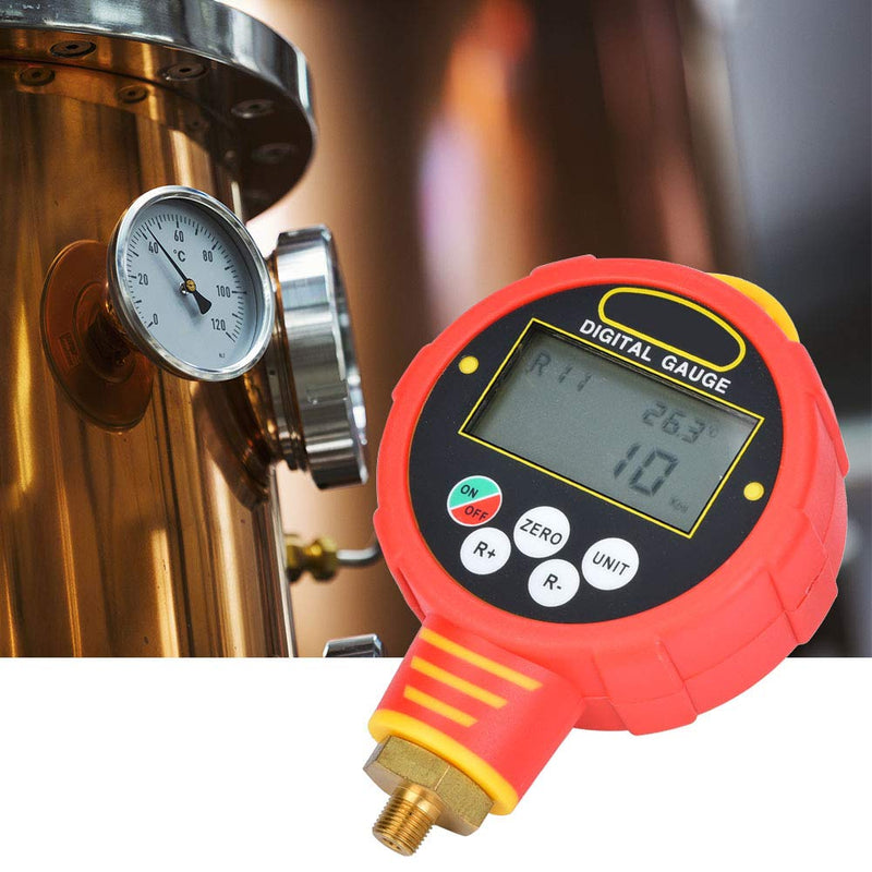 [Australia - AusPower] - Refrigeration Digital Manifold Gauge, High Pressure Air Conditioning Refrigerant Tool WK-688H 