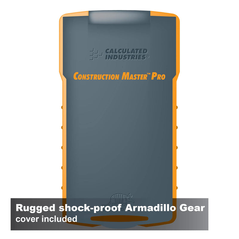 [Australia - AusPower] - Calculated Industries 4065 Construction Master Pro Advanced Construction Math Feet-inch-Fraction Calculator for Contractors, Estimators, Builders, Framers, Remodelers, Renovators and Carpenters Handheld 