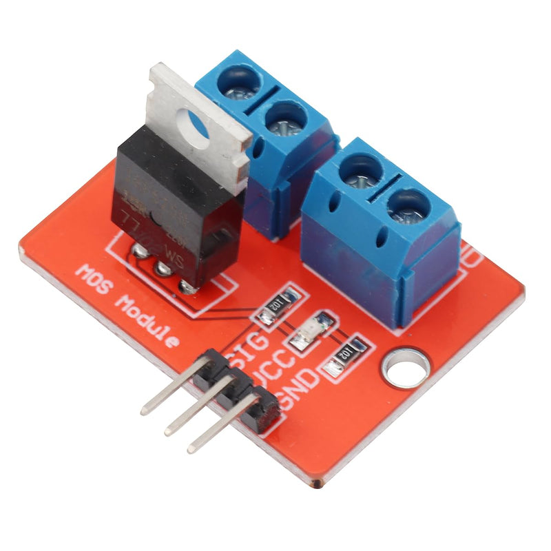 [Australia - AusPower] - Heevhas MOSFET Driver Module IRF520 Driver Module Mos Tube Field Effect Tube Single Chip Drive Module PWM Output Driver Board Module 0-24V for Arduino MCU ARM (Pack of 3) 