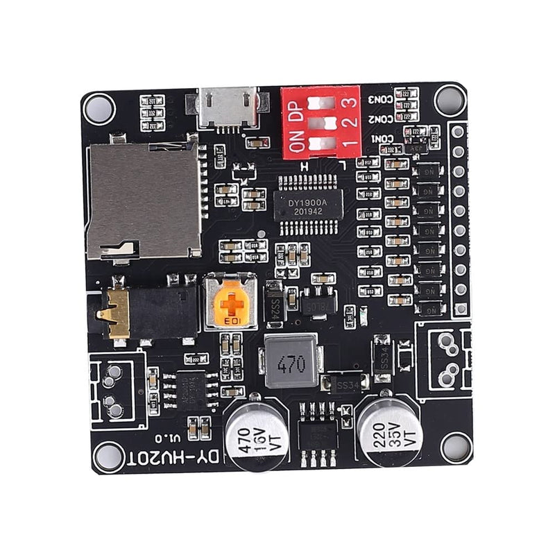 Voice Playback Module, DC 6V-35V Voice Module Digital Amplifier Module TF Card Accessories